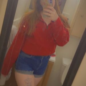 cute high waisted Lee shorts!